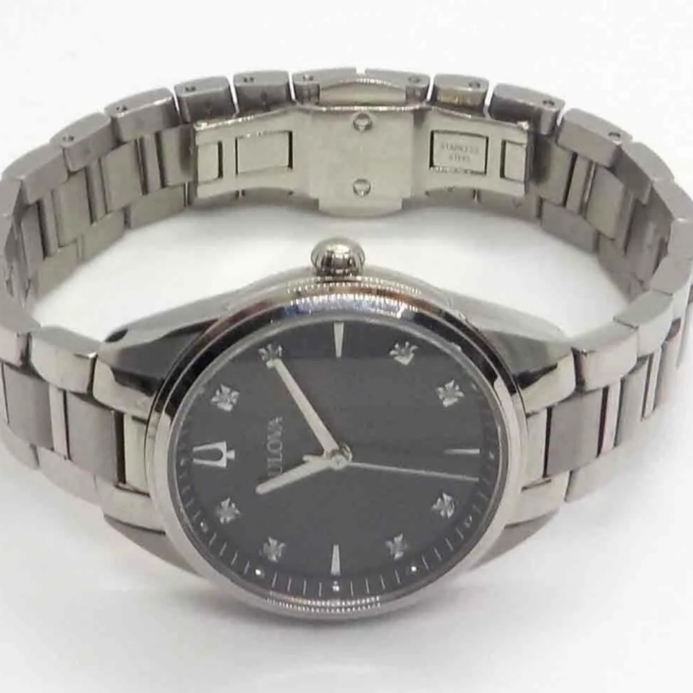 ***NEW*** Bulova Classic Sutton Quartz Diamond Ladies Watch - Picture 9 of 16
